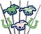 Big Dot of Happiness Kentucky Horse Derby - Paper Decor - Race Party Striped Decorative Straws - Set of 24